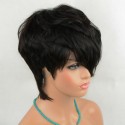 Magic Love Human Virgin Hair Factory Stocks Short Bob Full Lace Wig On Sale For Black Woman Free Shipping(Magic0493)