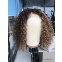 Magic Love Human Virgin Hair Ombre Pre Plucked Lace Front Wig And Full Lace Wig For Black Woman Free Shipping (MAGIC0494)