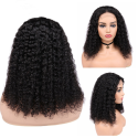 Magic Love Hair 300% Density Pre Plucked Human Hair Curly Closure Wig Made By Bundles And Closure/Frontal (MAGIC0201)