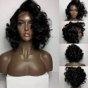 Magic Love Human Virgin Hair Curl Bob Pre Plucked Lace Front Wig and Full Lace Wig For Black Woman Free Shipping(Magic047)