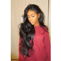 Magic Love Hair 300% Density Pre Plucked Human Hair Body Wave Closure Wig Made By Bundles And Closure/Frontal (MAGIC0225)