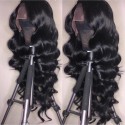 Magic Love Human Virgin Hair Pre Plucked Lace Front Wig And Full Lace Wig For Black Woman Free Shipping (MAGIC0142)