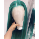 Magic Love Human Virgin Hair Green Color Pre Plucked Lace Front Wig And Full Lace Wig For Black Woman Free Shipping (MAGIC0429)