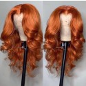 Magic Love Human Virgin Hair Ombre Pre Plucked Lace Front Wig And Full Lace Wig For Black Woman Free Shipping (MAGIC0466)