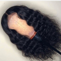 Magic Love Human Virgin Hair Wavy Pre Plucked Lace Wig For Black Woman Free Shipping(Magic057)
