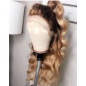 Magic Love Human Virgin Hair Ombre Color Pre Plucked Lace Front Wig And Full Lace Wig For Black Woman Free Shipping (MAGIC0327)