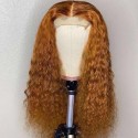 Magic Love Human Virgin Hair Ombre Curly Pre Plucked Lace Front Wig And Full Lace Wig For Black Woman Free Shipping (MAGIC0506)