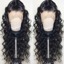 Magic Love Human Virgin Hair Loose Curl Pre Plucked Lace Wig For Black Woman Free Shipping(Magic092)