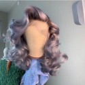 Magic Love 4/grey Pre Plucked  Lace Front & Full lace Wig Factory Stock Body Wave Human Hair wigs (MAGIC070)
