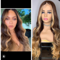 Magic Love Human Virgin Hair Summer Style Ombre Color Pre Plucked Lace Front Wig And Full Lace Wig For Black Woman Free Shipping (MAGIC0289)