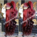 Magic Love Ombre Color Wave Pre Plucked Lace Front & Full lace Wig Factory Stocks Human Hair wigs (MAGIC0334)