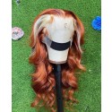 Magic Love Hair Brazilian Virgin Ombre  Hair Color 613  Lace Front Wig&Full Lace Wig(Magic0559)