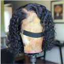 Magic Love Human Virgin Hair Curl Pre Plucked Lace Front Wig& Full Lace Wig With A Band For Black Woman Free Shipping(Magic0186)