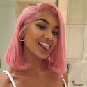 Magic Love Human Virgin Hair Pink Color Summer Bob Pre Plucked Lace Front Wig And Full Lace Wig For Black Woman Free Shipping (MAGIC0243)