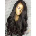  Magic Love Human Virgin Hair Pre Plucked Natural Color 13x6 Lace Front Wig For Black Woman Free Shipping(Magic0197)