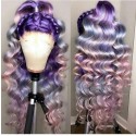  Magic Love Human Virgin Hair Ombre Color Pre Plucked Lace Front Wig And Full Lace Wig For Black Woman Free Shipping (MAGIC0217)