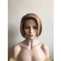 Magic Love Human Unprocessed Human Virgin Pre Plucked Ombre Bob Lace Wigs(MAGIC098)