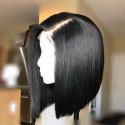 Magic Love Human Unprocessed Human Virgin Pre Plucked  Lace front Bob Wigs(MAGIC015)