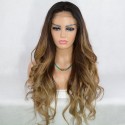 Magic Love Human Virgin Hair Ombre Color Pre Plucked Lace Front Wig And Full Lace Wig For Black Woman Free Shipping (MAGIC0253)