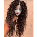 Magic Love Human Virgin Hair Pre Plucked Natural Color 13x6 Lace Front Wig For Black Woman Free Shipping(Magic0393)