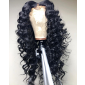 Magic Love Human Virgin Hair 13x6 Deep Wave Pre Plucked Lace Front Wig For Black Woman Free Shipping(Magic0203)