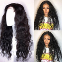 Magic Love Human Virgin Hair Loose Curl Pre Plucked Lace Wig For Black Woman Free Shipping(Magic0219)