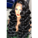 Magic Love Hair 300% Density Pre Plucked Human Hair Loose Wave Closure Wig Made By Bundles And Closure/Frontal (MAGIC0226)