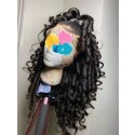 Magic Love Human Virgin Hair curly Pre Plucked Lace Wig For Black Woman Free Shipping(Magic0301)