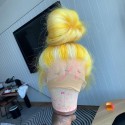 Magic Love Human Virgin Hair Ombre Yellow Blonde 613 Pre Plucked Lace Front Wig And Full Lace Wig For Black Woman Free Shipping (MAGIC0372)