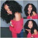 Magic Love Human Virgin Hair Curl Pre Plucked Lace Front Wig &Full Lace Wig For Black Woman Free Shipping(Magic0184)