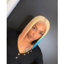 Magic Love Human Virgin Hair 13x6 Ombre Bob Pre Plucked Lace Front Wig And Full Lace Wig For Black Woman Free Shipping (MAGIC0432)