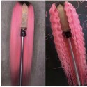 Magic Love Pre Plucked  Factory Stock Color 1B Pink Human Hair wigs (MAGIC039)