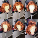  Magic Love Pre Plucked Lace Front Wig And Full Lace Wig BOB  Human Hair wigs (MAGIC0350)