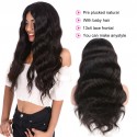 Magic Love Hair 130% density Body Wave Lace Front Wig &Full Lace Wig 100%Virgin Human Hair for African American women(Magic007)