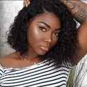 Magic Love Human Virgin Hair Curl Pre Plucked Lace Front Wig & Full Lace Wig For Black Woman Free Shipping(Magic036)