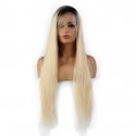 Magic Love Pre Plucked Ombre Factory Stock Color 1b/613 13X6 Human Hair wigs (MAGIC0120)