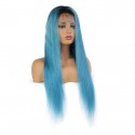Magic Love Pre Plucked  Factory Stock Color 1B/Light Blue Human Hair wigs (MAGIC071)