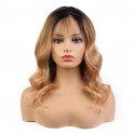 Magic Love #1b/27 Pre Plucked Lace Front and Full lace  Wig Factory Stock Color Human Hair wigs (MAGIC068)