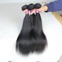 Magic Love Straight Hair Weave Bundle 100% Human Hair Extensions Virgin Hair Double Layer Weft Natural Black Can Be Colored(magic020)