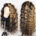 Magic Love Human Virgin Hair Ombre 1b/27 Pre Plucked Lace Front Wig And Full Lace Wig For Black Woman Free Shipping (MAGIC0128)