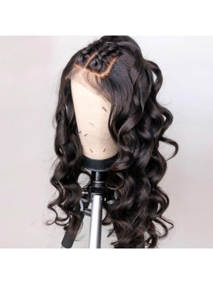 Magic Love Human Virgin Hair Loose Wave Pre Plucked Lace Front Wig & Full Lace Wig For Black Woman Free Shipping(Magic0148)