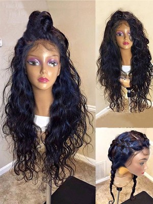 Magic Love Human Virgin Hair  Pre Plucked Lace Front Wig And Full Lace Wig For Black Woman Free Shipping (MAGIC0129)