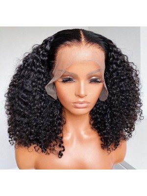 Magic Love Human Virgin Hair Curl Pre Plucked Lace Front Wig &Full Lace Wig For Black Woman Free Shipping(Magic0502)