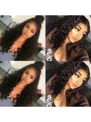 Magic Love Human Hair wig Pre plucked Brazilian Virgin Natural Jerry Curly Lace Wig(MAGIC002)