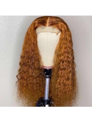 Magic Love Human Virgin Hair Ombre Curly Pre Plucked Lace Front Wig And Full Lace Wig For Black Woman Free Shipping (MAGIC0506)
