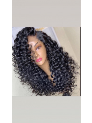 Magic Love Hair 300% Density Pre Plucked Human Hair Loose Wave Closure Wig Made By Bundles And Closure/Frontal (MAGIC0248)