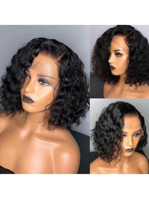 Magic Love Human Virgin Hair  Curl Pre Plucked Lace Front Wig &Full Lace Wig For Black Woman Free Shipping(Magic0126)