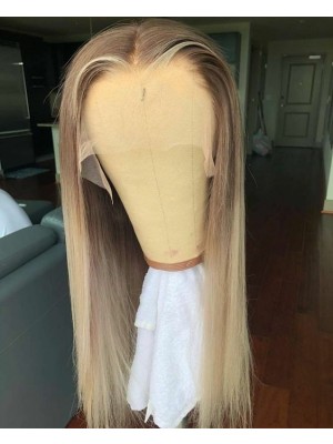  Magic Love Human Virgin Hair Ombre Color Lace Front Wig And Full Lace Wig For Black Woman Free Shipping (MAGIC0300)