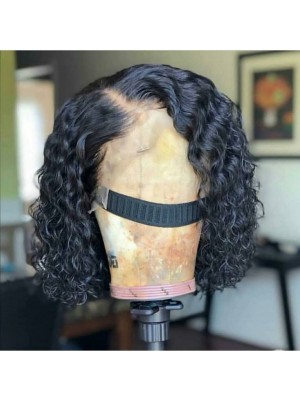 Magic Love Human Virgin Hair Curl Pre Plucked Lace Front Wig& Full Lace Wig With A Band For Black Woman Free Shipping(Magic0186)