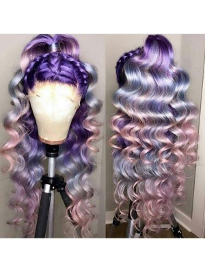  Magic Love Human Virgin Hair Ombre Color Pre Plucked Lace Front Wig And Full Lace Wig For Black Woman Free Shipping (MAGIC0217)